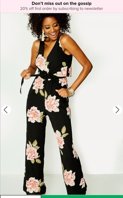 select black jumpsuit